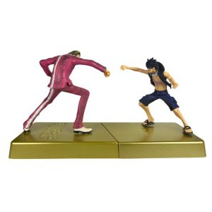 SET DE FIGURAS DE LUFFY Y TESORO - ONE PIECE
