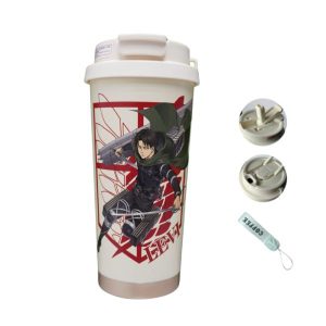 VASO TÉRMICO DE LEVI - ATTACK ON TITANS