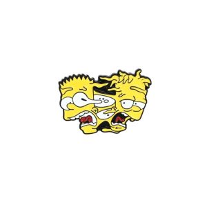 PIN METALICO DE BART SIMPSON
