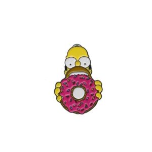 PIN METALICO DE HOMERO COMIENDO UNA DONA - SIMPSON