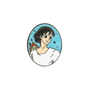 PIN METALICO DE HOWL (CASTILLO VAGABUNDO) - STUDIO GHIBLI
