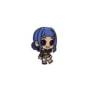 PIN METALICO ZOEY - KPOP DEMON HUNTERS