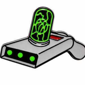 PIN METALICO PORTAL GUN RICK Y MORTY