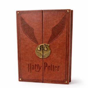 LIBRETA DE SNITCH DORADA- HARRY POTTER