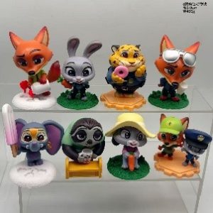 SET DE FIGURAS DE ZOOTOPIA