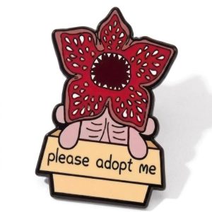 PIN METALICO DE DEMOGORGON STRANGER THINGS