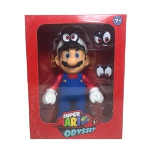 FIGURA SUPER MARIO ODYSSEY CAPITAN GORRA BLANCA  10CM