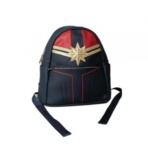 BOLSO CAPITANA MARVEL AZUL/ROJO