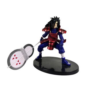 FIGURA MADARA UCHIHA CON GUNBAI EDICIÓN ESPECIAL -NARUTO 17CM