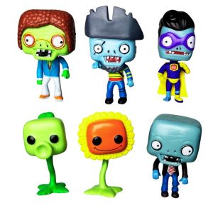 COLECCION POP DE FIGURAS PLANTAS VS ZOMBIES