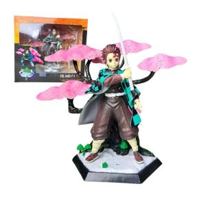 FIGURA TANJIROU KAMADO CON ARBOL KIMETSU NO YAIBA