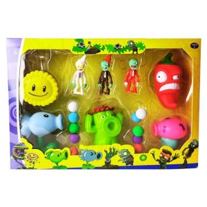 SET DE FIGURAS PLANTA VS ZOMBIES