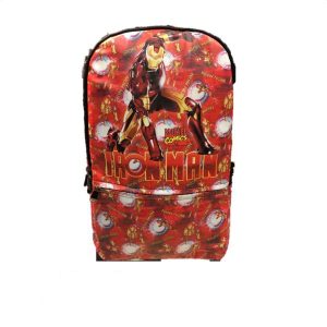 BOLSO IRON MAN ESTAMPADO - MARVEL FONDO ROJO