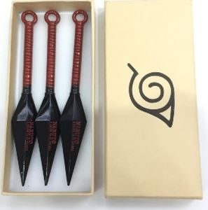 SET DE KUNAI NARUTO 3 UNIDADES