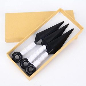 SET DE KUNAI NARUTO 3 UNIDADES D3 BLANCO
