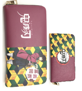 CARTERA DE MANO KIMETSU NO YAIBA, GIYU TOMIOKA