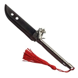 LLAVERO JUJUTSU KAISEN - ESPADA MASACRA DEMONIOS (ARMA MALDITA) METÁLICO
