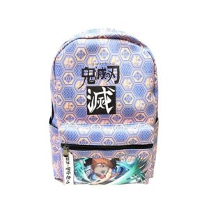 BOLSO INOSUKE/KIMETSU NO YAIBA AZUL/AMARILLO