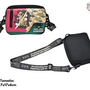 BOLSO LONA CRUZADO DE TOMIOKA - KIMETSU NO YAIBA