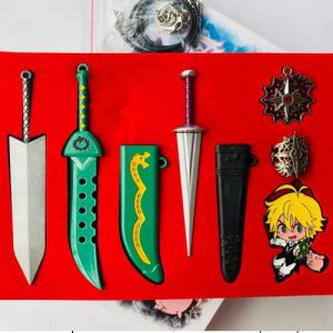 SET ESPADAS SIETE PECADO CAPITALES