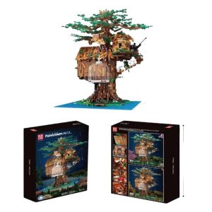 BLOQUES ARMABLES DE CASAS DE ARBOL ( 3958 PIEZAS)