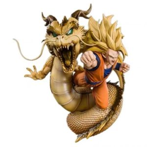 FIGURA DE COLECCIÓN DE  GOKU SSJJ3 (PUÑO DEL DRAGON)