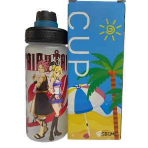 BOTELLA PLASTICA DE  FAIR TAIL TRANSPARENTE TRANSPARENTE