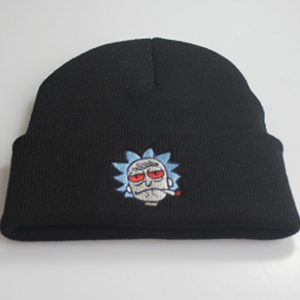 GORRO NEGRO DE RICK / RICK & MORTY