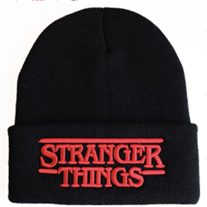 GORRO NEGRO DE STRANGER THINGS