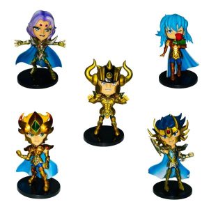 SET DE FIGURAS DE LOS CABALLEROS DEL ZOODIACO