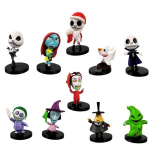 SET DE FIGURAS DEL EXTRAÑO MUNDO DE JACK
