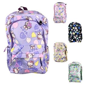 BOLSO DE HELLO KITTY - VARIOS ESTILOS A ELEGIR MORADO
