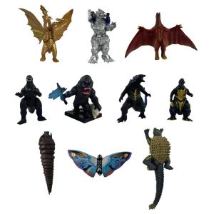 SET DE FIGURAS DE KAIJUS - GODZILLA