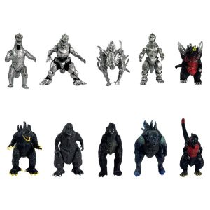 SET DE FIGURAS DE KAIJUS - GODZILLA