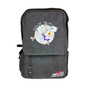 BOLSO LONA NEGRO DE LUFFY GEAR 5 - ONE PIECE