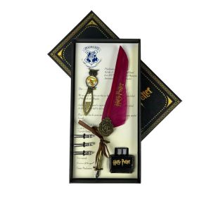 SET DE PLUMA ROJA - HARRY POTTER