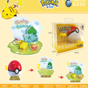 FIGURA DE PIKACHU DORMIDO- POKEMON