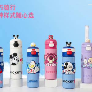 BOTELLA TÉRMICA DE PERSONAJES VARIADOS