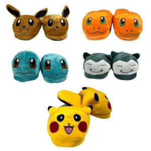 PANTUFLA DE POKEMON VARIOS ESTILOS A ELEGIR 26CM