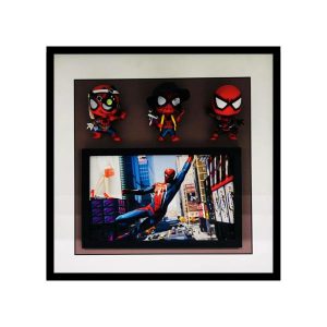 CUADRO DECORATIVO 3D DE SPIDERMAN - MARVEL