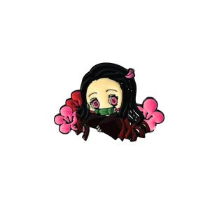 PIN METALICO DE NEZUKO - KIMETSU NO YAIBA