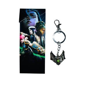 LLAVERO INSIGNIA PLATA LEAGUE OF LEGENDS
