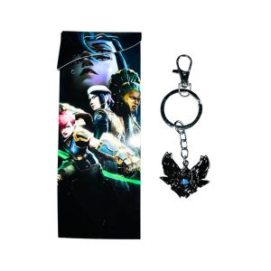 LLAVERO INSIGNIA PLATINO - LEAGUE OF LEGENDS